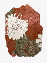 Feuage irregular shaped area rugs